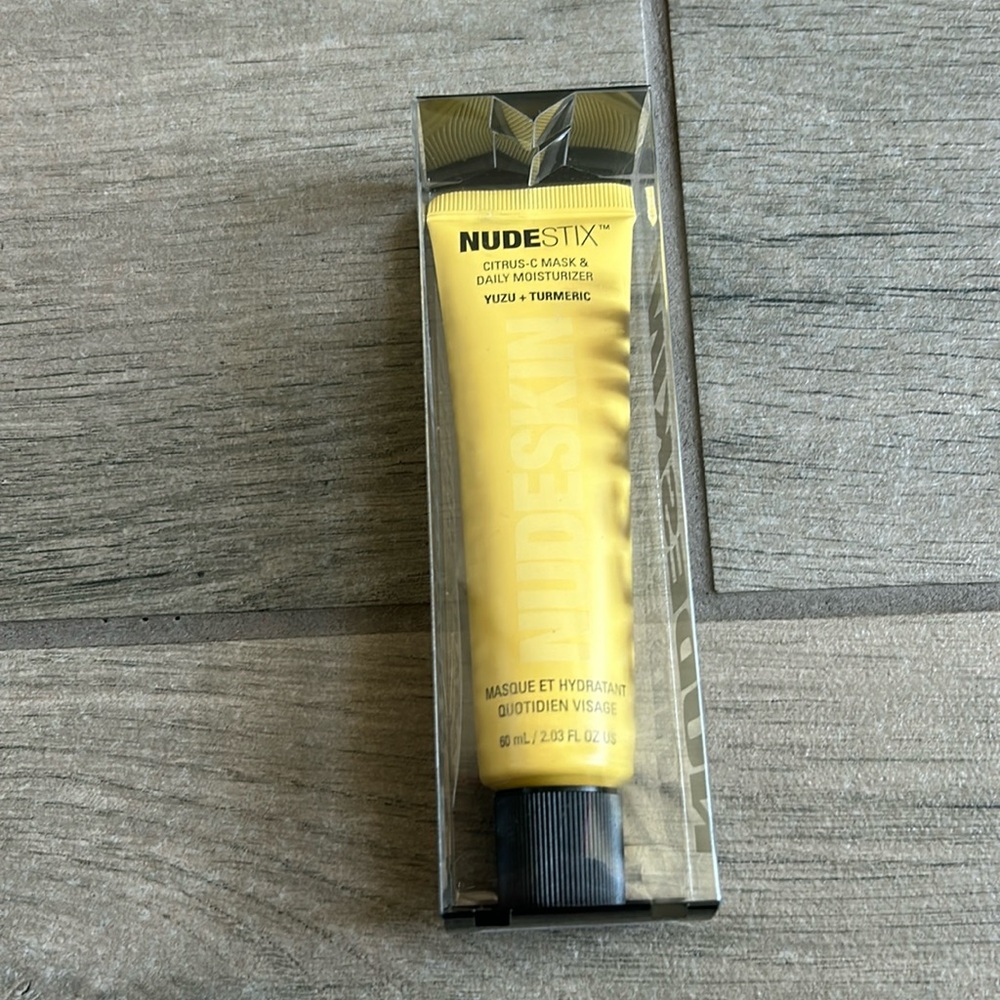 Nudestix citrus c mask and daily moisturizer